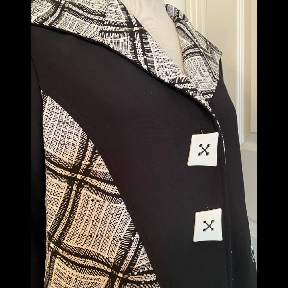 Joseph Ribkoff Block Embellished Jacket - Picture 10 of 11